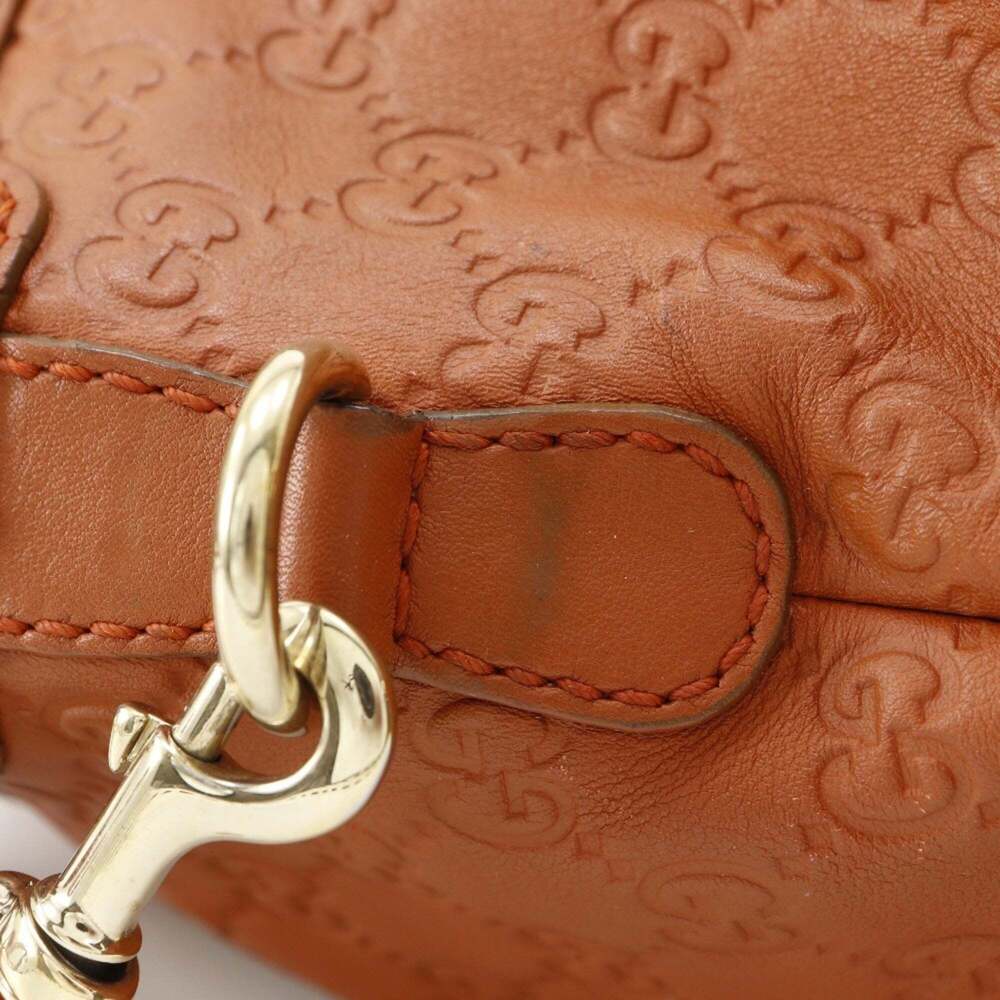 GUCCI Brown Leather Tote Bag - Picture 11 of 16